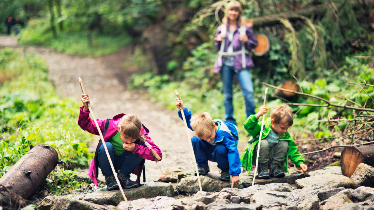 kids in nature