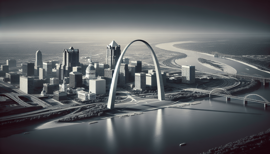 The Best Aerial View of the St. Louis Gateway Arch